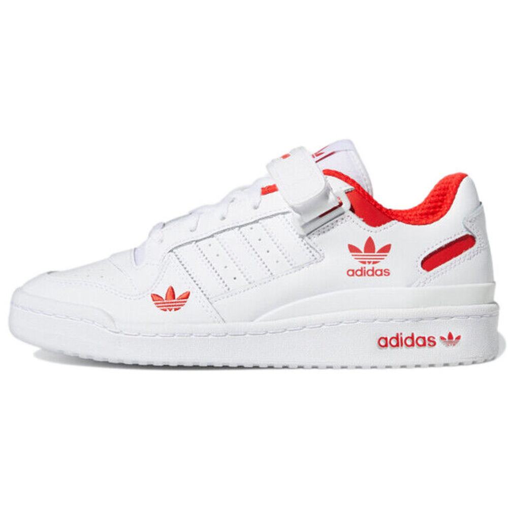 adidas Forum Low Cloud White Red 2021 - H01674 Sz 12